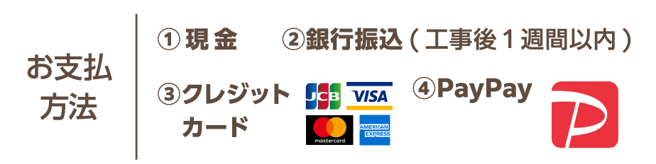 お支払い方法